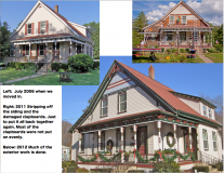 2006- present day  The stages of a restoration.