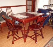 Table and Three Chairs