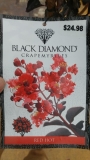 Black Diamond crape myrtle tag
