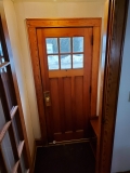 Original Front Door Inside