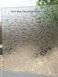 Glue chip glass