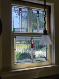 Stained-glass window pantry