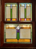Stained-glass window dining