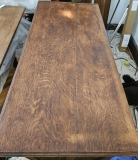 Sideboard top, stripping