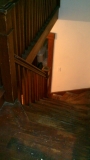 Stairs, shot from upstairs