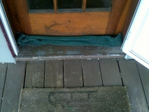 exterior front door