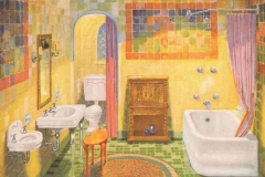 1928 bathroom tile American Standard
